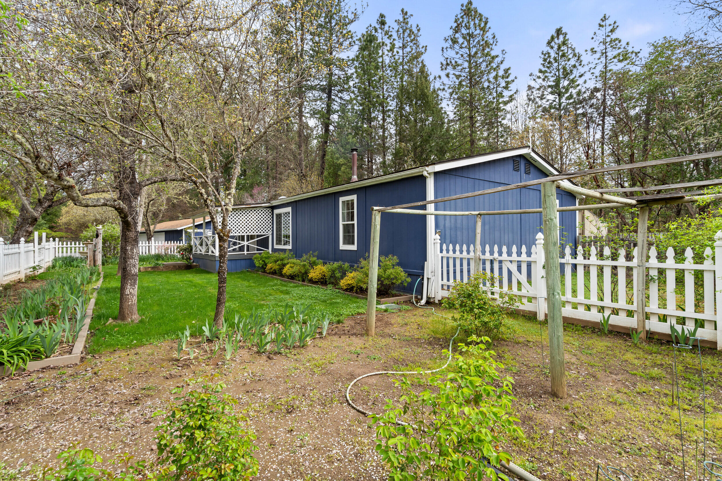 315 Queens Branch Road Rogue River, OR 97537 - Photo 4 of 42 Front Yard Garden Area