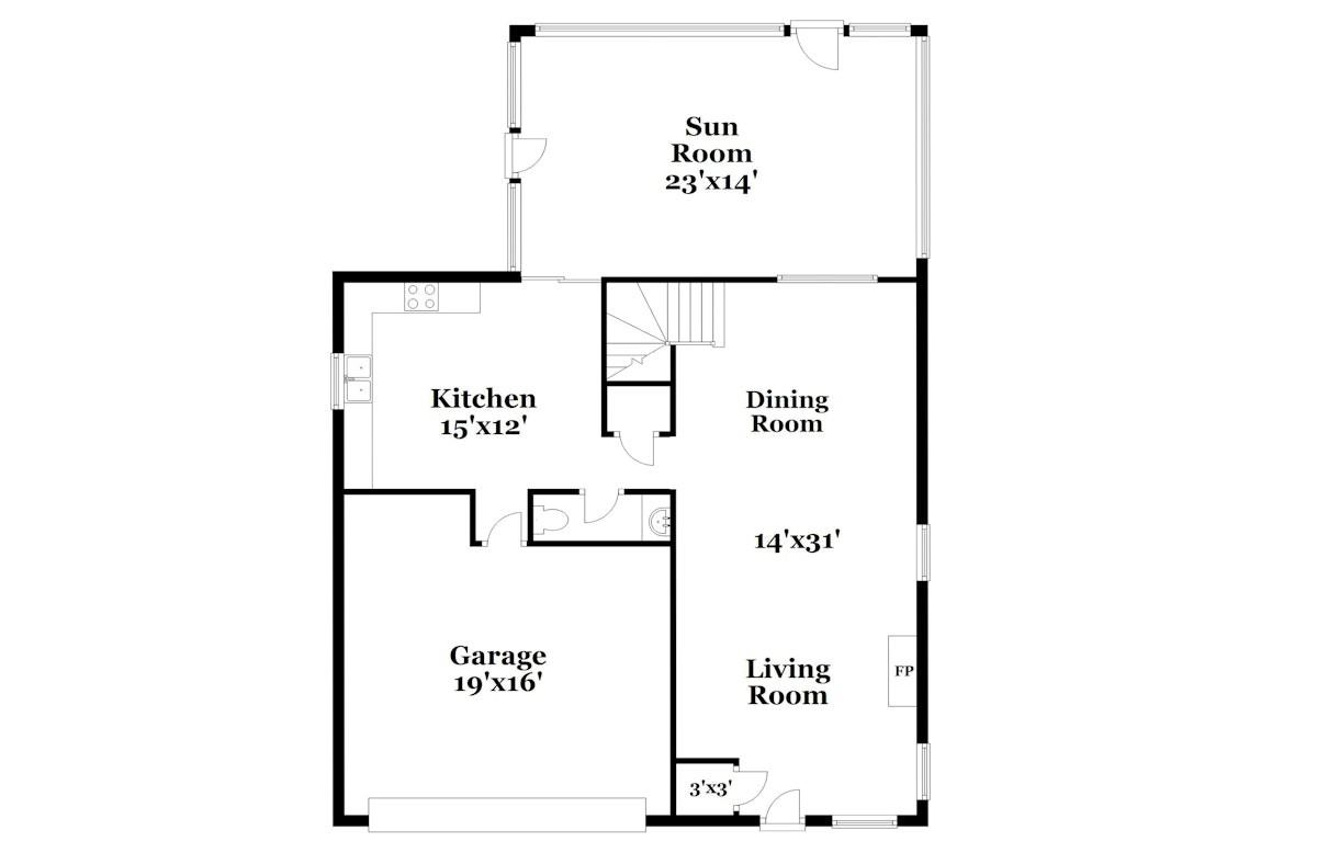 4891 Top Notch Loop Memphis, TN 38125 - Photo 17 of 17 a picture of a bench in a white house