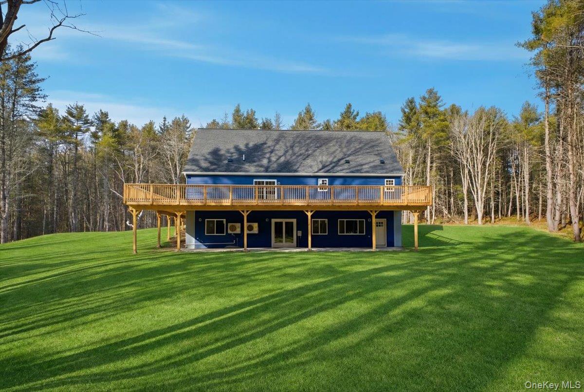 196 Fawn Hill Road Prattsville, NY 12468 - Photo 2 of 48 a view of a house with a big yard and large trees