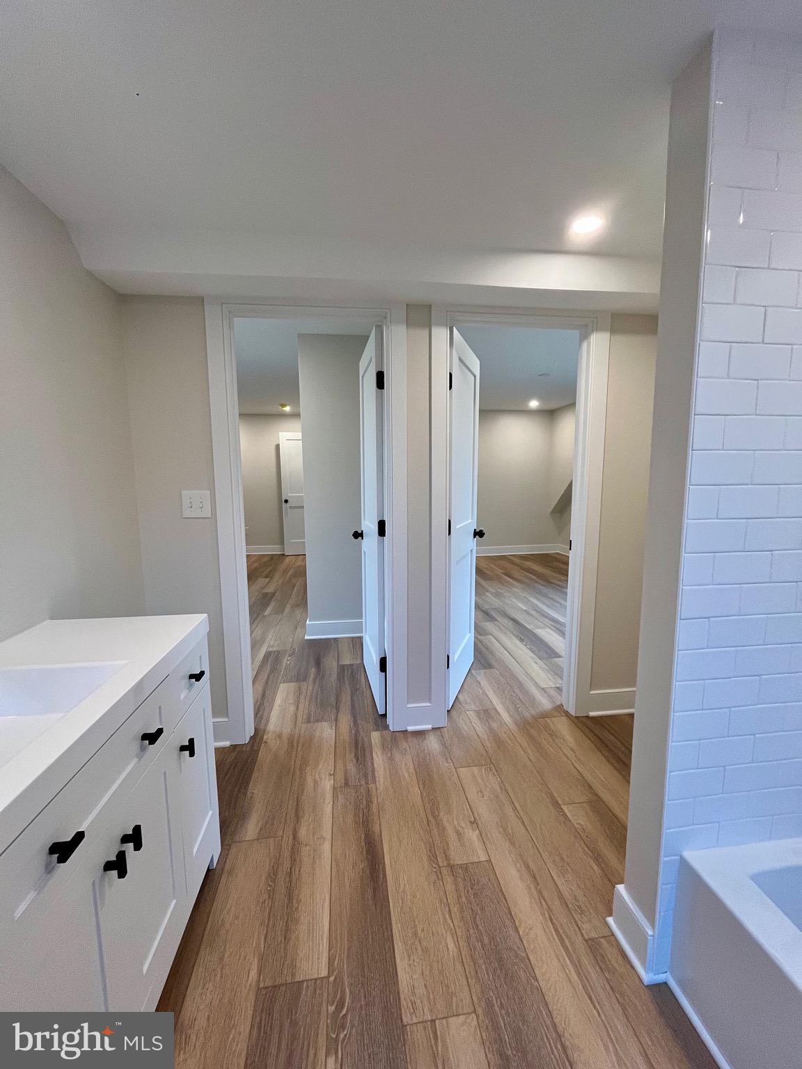 135 Center Hill Road Upper Black Eddy, PA 18972 - Photo 15 of 25 a view of hallway with wooden floor