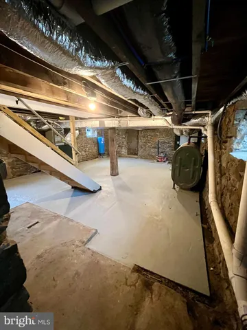 a view of storage and utility room