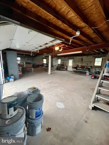 a room with gym equipment