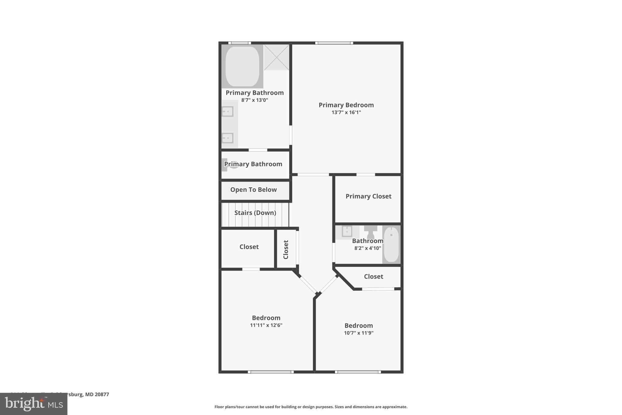 21 Inkberry Circle Gaithersburg, MD 20877 - Photo 50 of 51 a picture of a floor plan