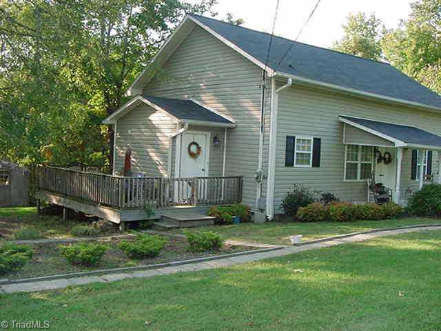4132 Level Plains Road Sophia, NC 27350 - Photo 1 of 2 Exterior Front. Noitce Nice deck