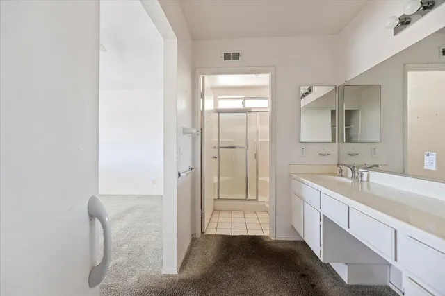 a view of balcony with couch