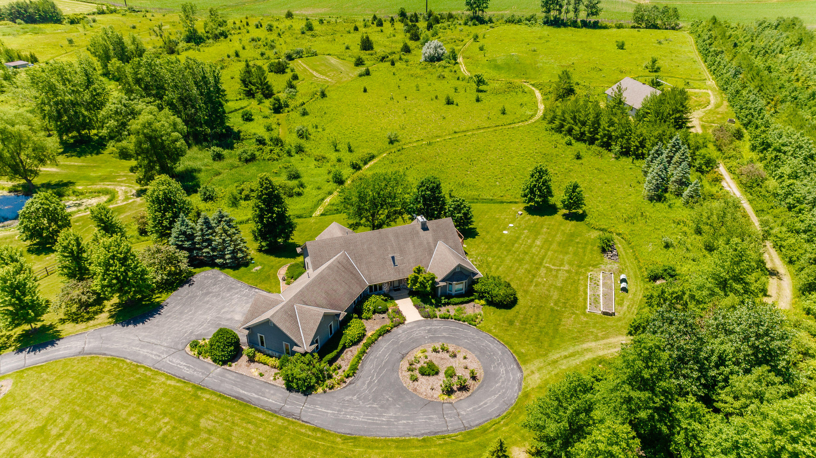 Ariel View of Property
