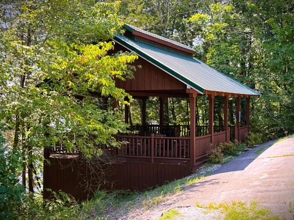 a view of swimming pool with outdoor seating