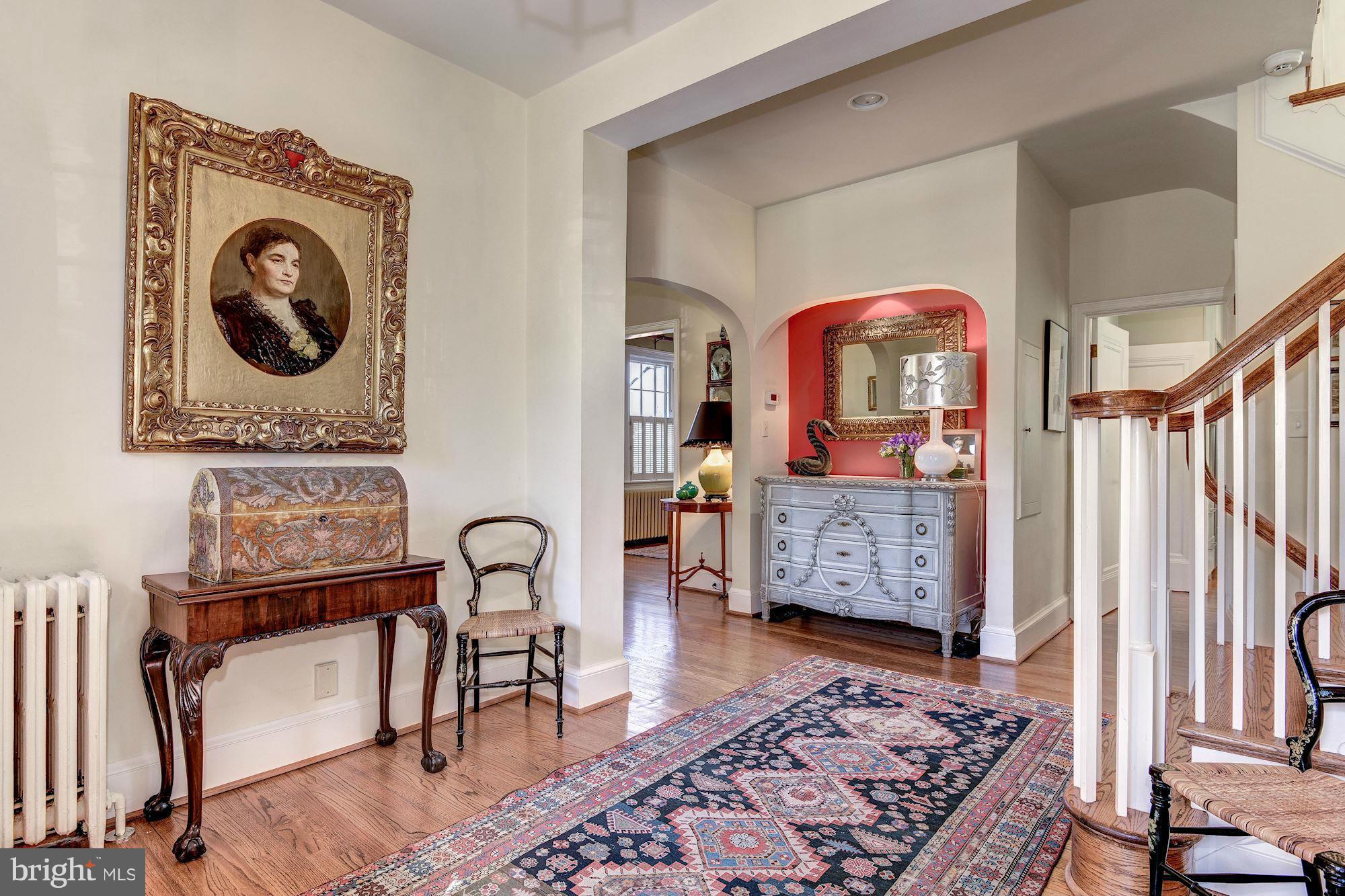 3513 34th Street Northwest Washington, DC 20008 - Photo 3 of 29 Foyer