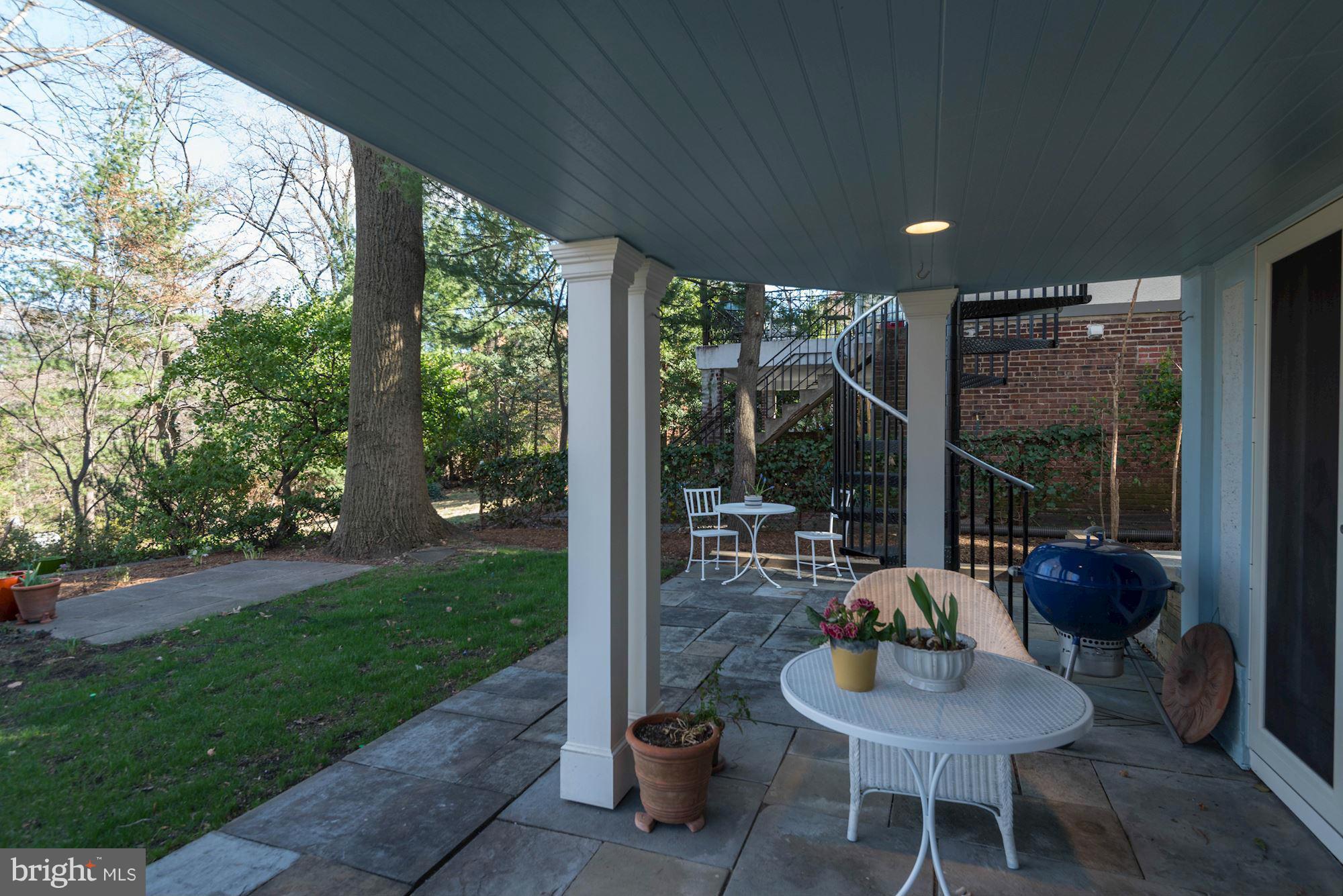 3513 34th Street Northwest Washington, DC 20008 - Photo 25 of 29 Covered terrace