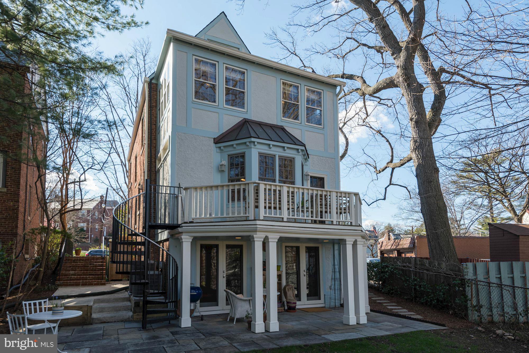 3513 34th Street Northwest Washington, DC 20008 - Photo 28 of 29 Rear of home