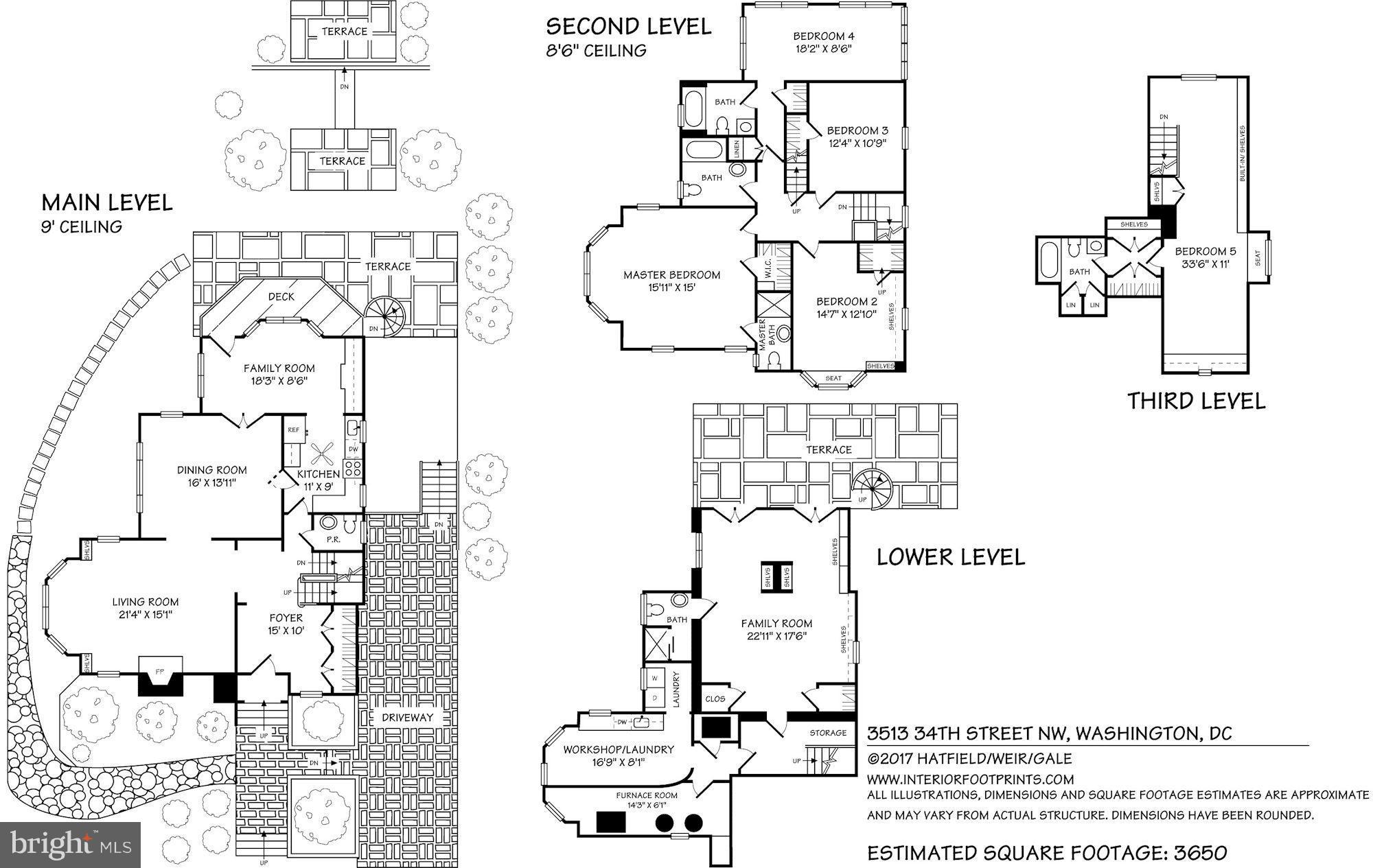 3513 34th Street Northwest Washington, DC 20008 - Photo 29 of 29 Floor plans available