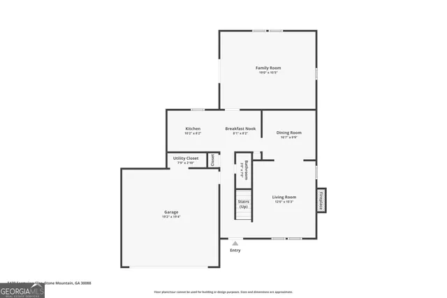 a picture of a person on a wall