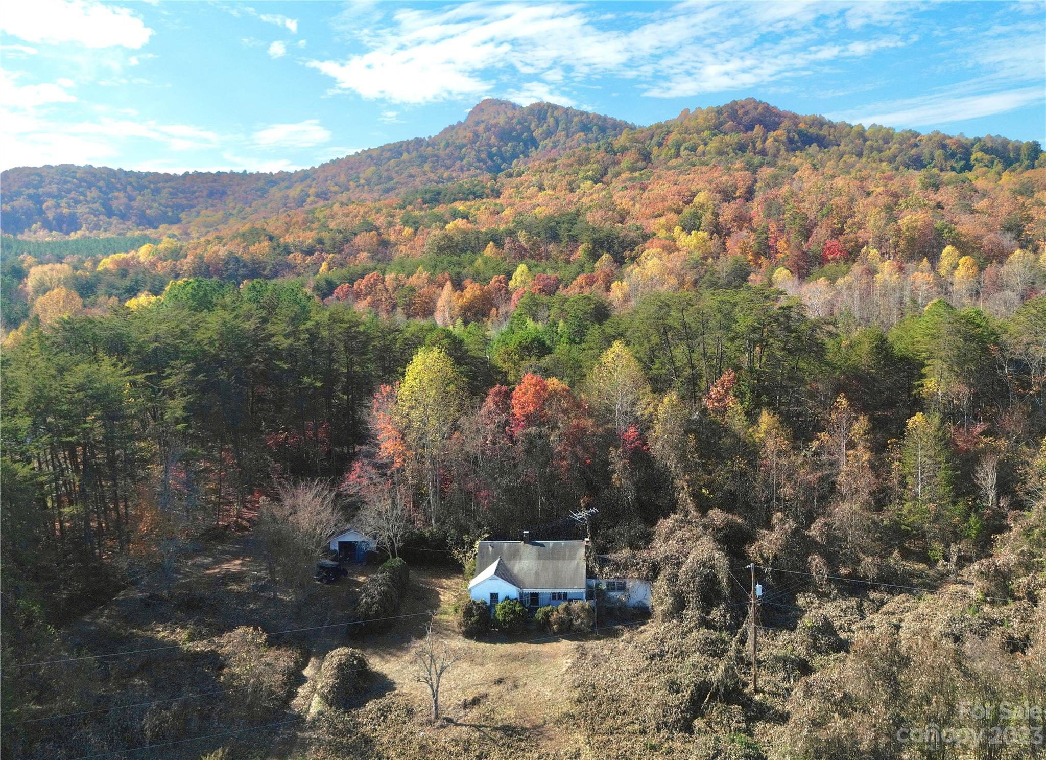 793 Silver Creek Road Mill Spring, NC 28756 - Photo 5 of 20 a view of a city with a mountain