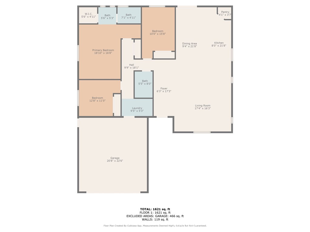 230 East Hoffer Street Banning, CA 92220 - Photo 31 of 32 a picture of a floor plan