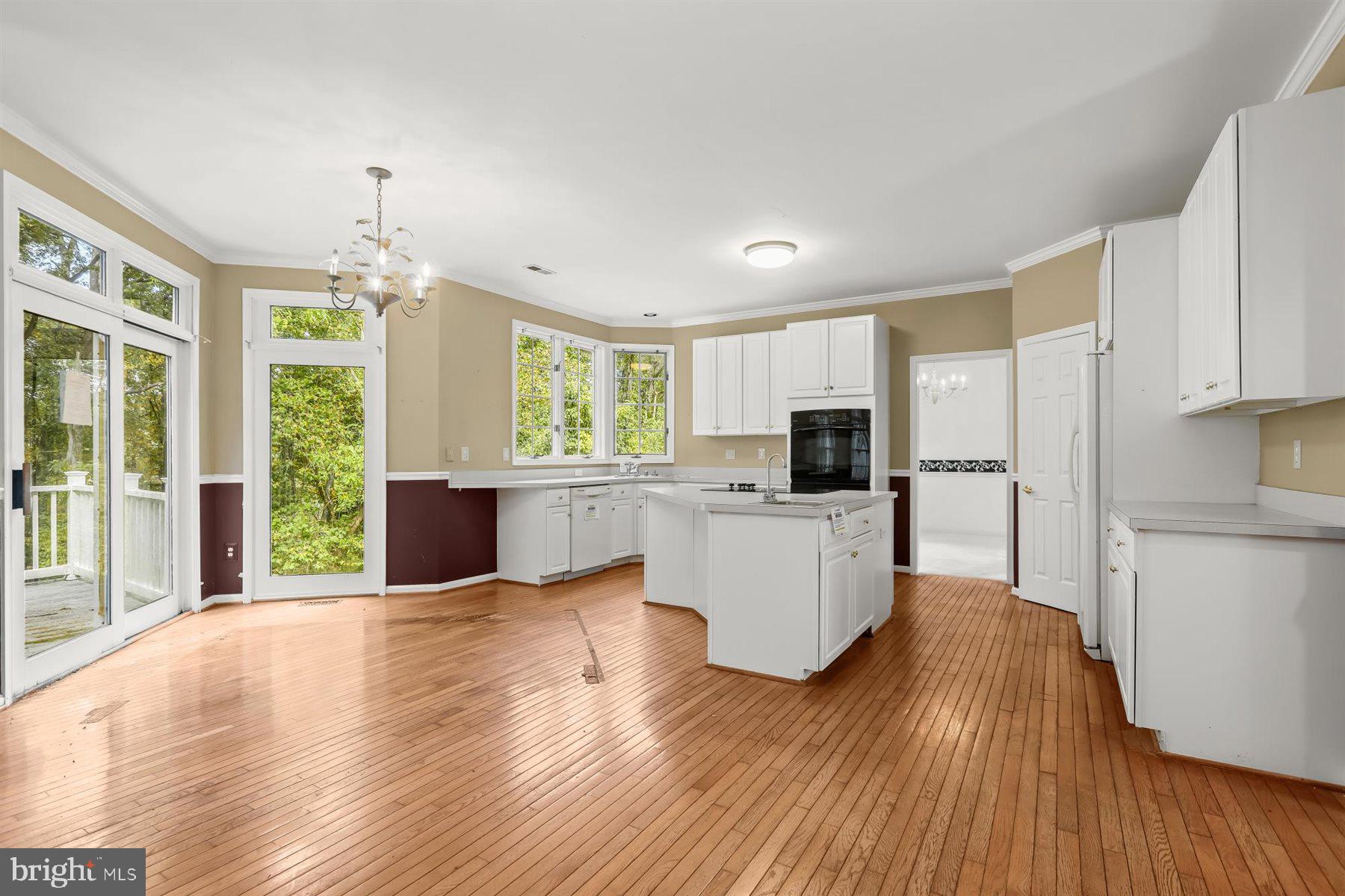 3360 Lawndale Road Reisterstown, MD 21136 - Photo 15 of 63 a view of kitchen with furniture and wooden floor