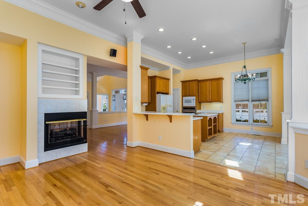 3117 Bentley Hill Road Raleigh, NC 27612 - Photo 15 of 27 Transitions to kitchen area