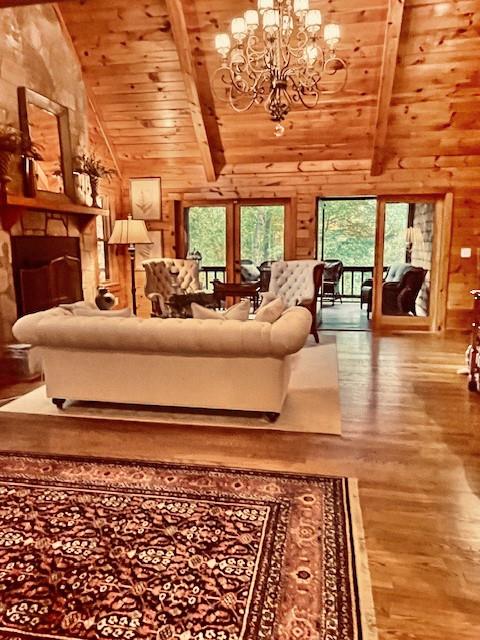 205 Minnehaha Trail Blue Ridge, GA 30513 - Photo 8 of 20 a living room with furniture