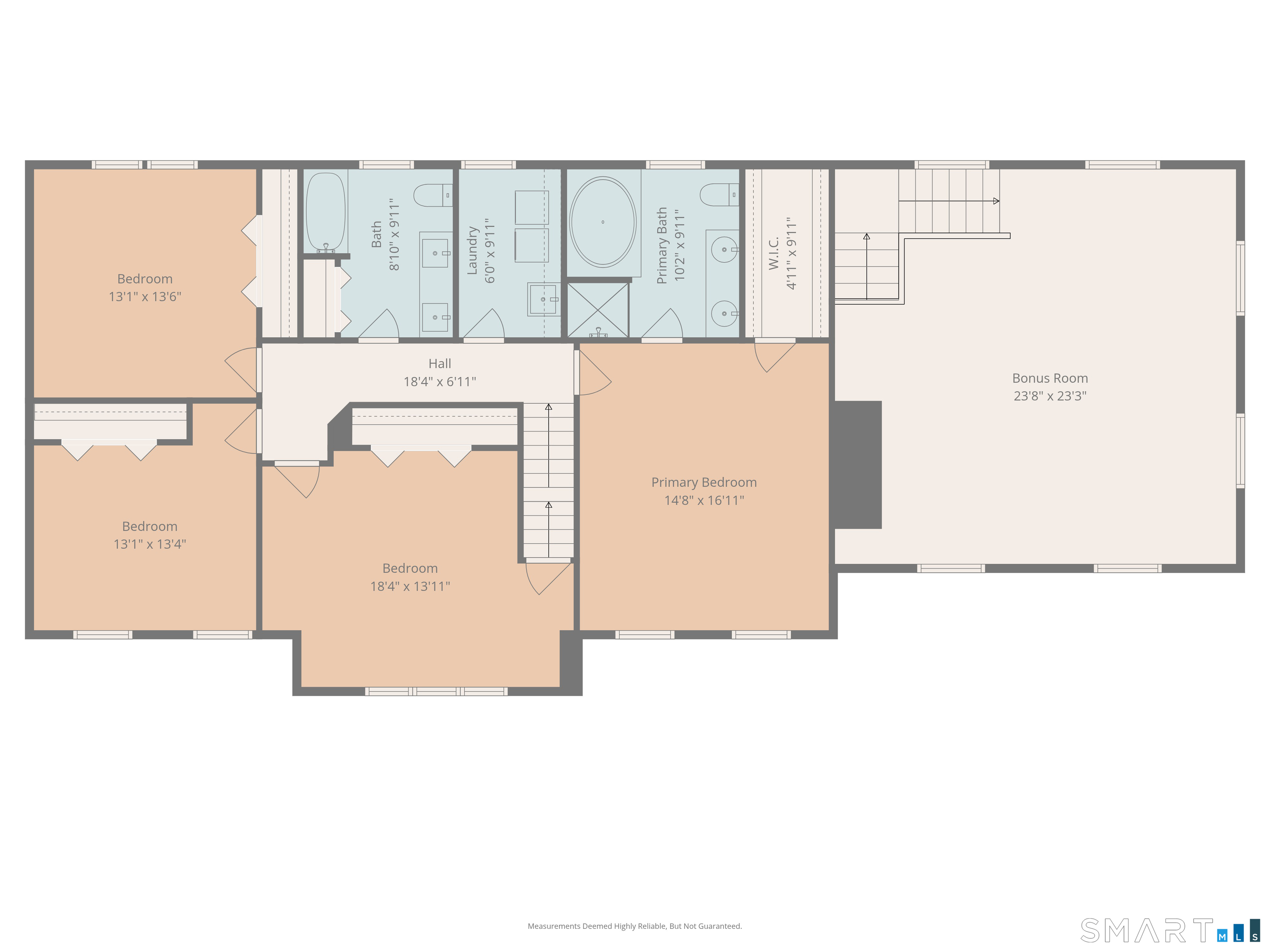 322 Willow Road Guilford, CT 06437 - Photo 39 of 40 Upper level floor plan
