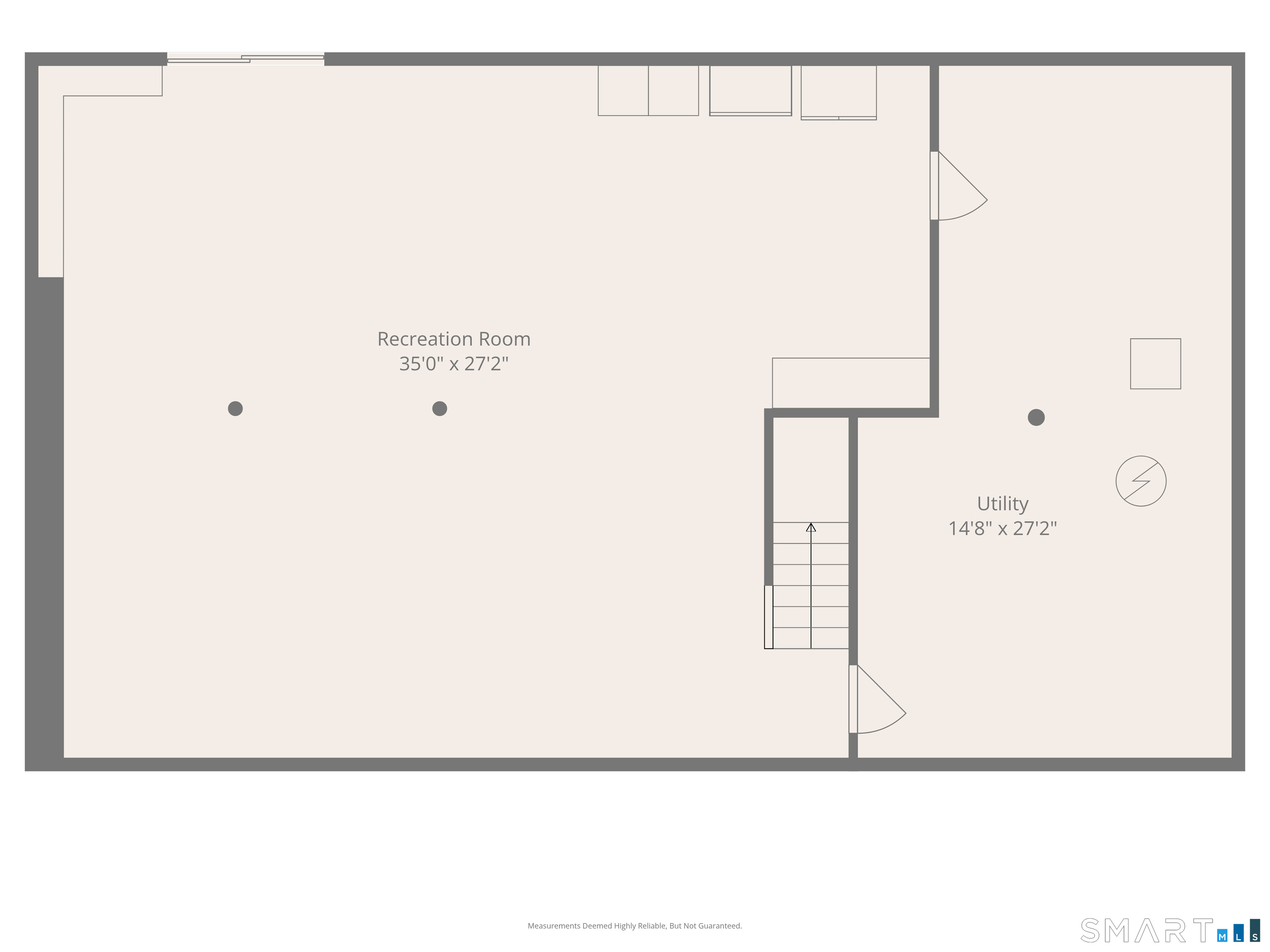 322 Willow Road Guilford, CT 06437 - Photo 40 of 40 Lower level floor plan