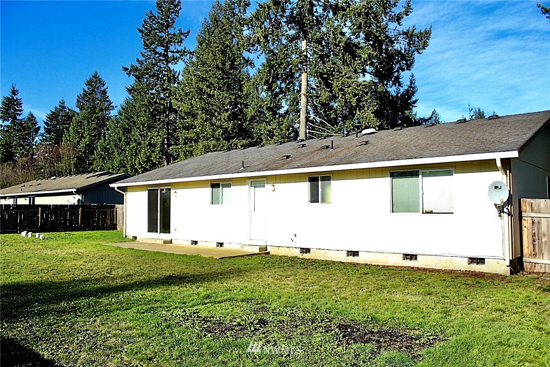9836 179th Way Southwest Rochester, WA 98579 - Photo 23 of 26 a view of a back yard