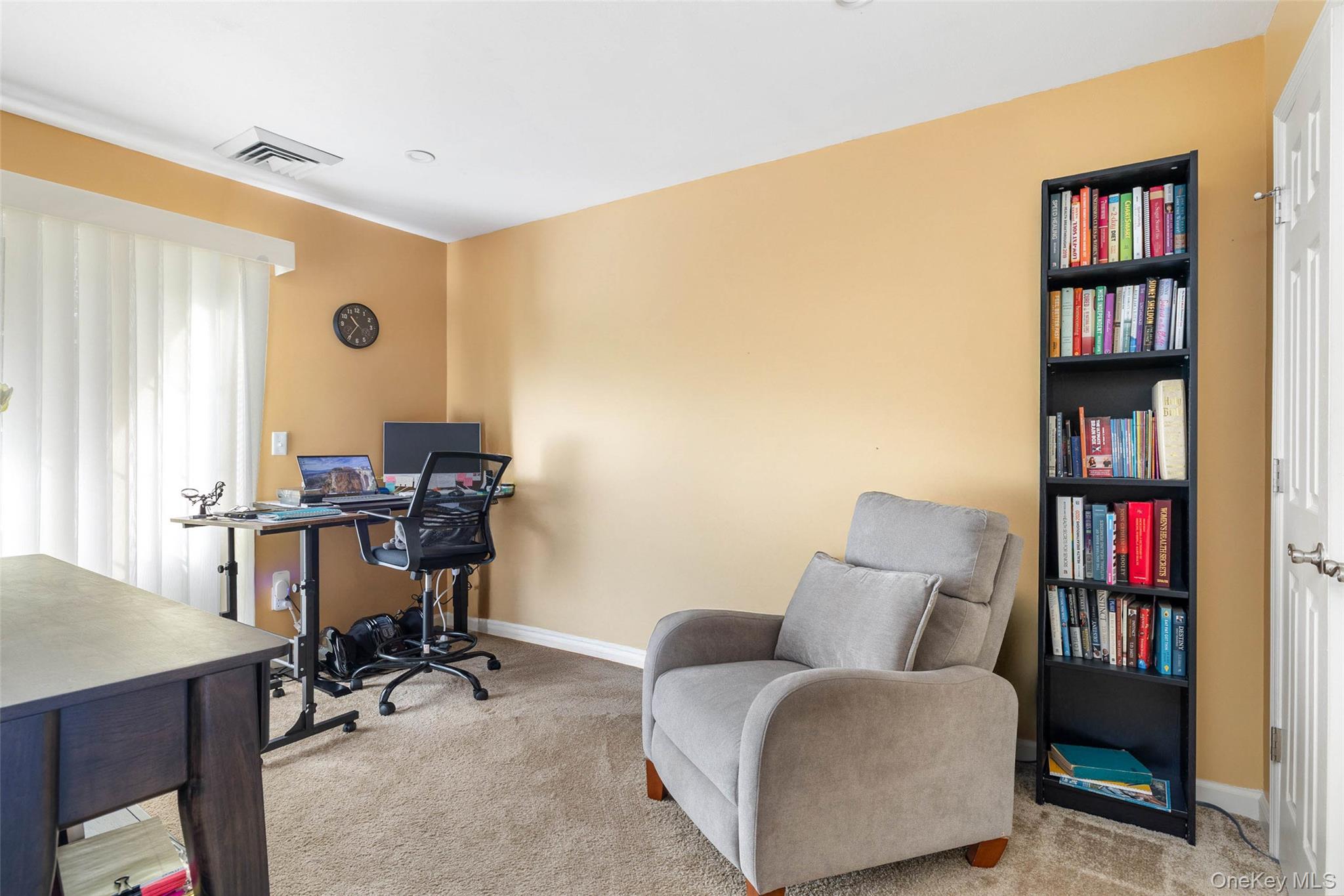 121 Willow Lane Valley Stream, NY 11580 - Photo 12 of 30 Home office with carpet and baseboards