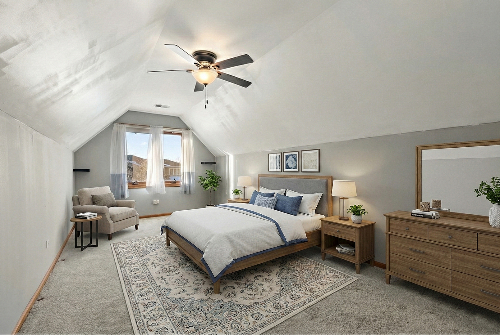 16221 Kingsport Road Orland Park, IL 60467 - Photo 37 of 58 a bedroom with a bed and window