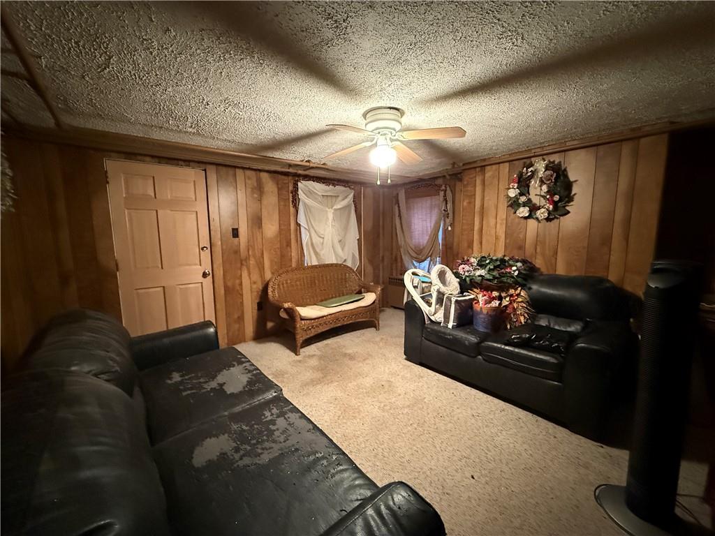 727 Thompson Street Turtle Creek, PA 15145 - Photo 14 of 25 a living room with furniture ceiling fan and a window