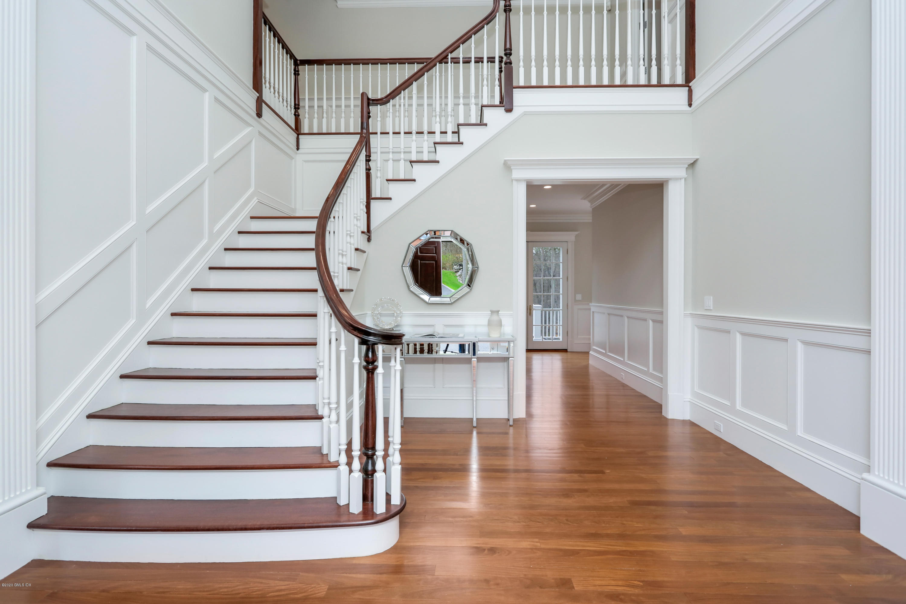70 Old Mill Road Greenwich, CT 06831 - Photo 4 of 20 a view of entryway and hall with wooden floor