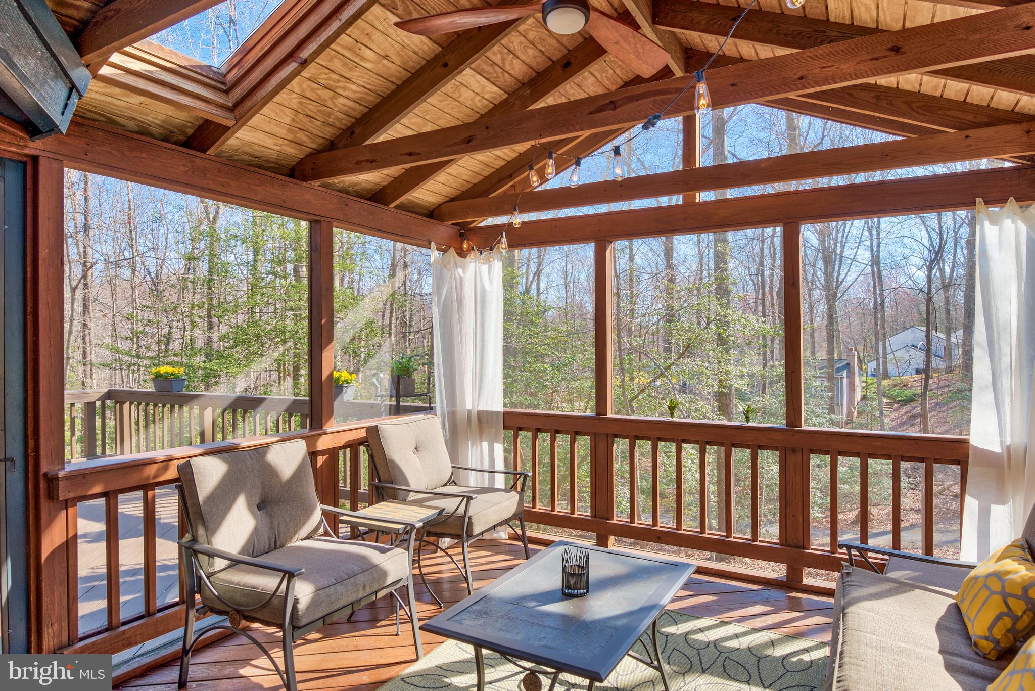 11401 Drop Forge Lane Reston, VA 20191 - Photo 28 of 38 a living room with furniture and a floor to ceiling window