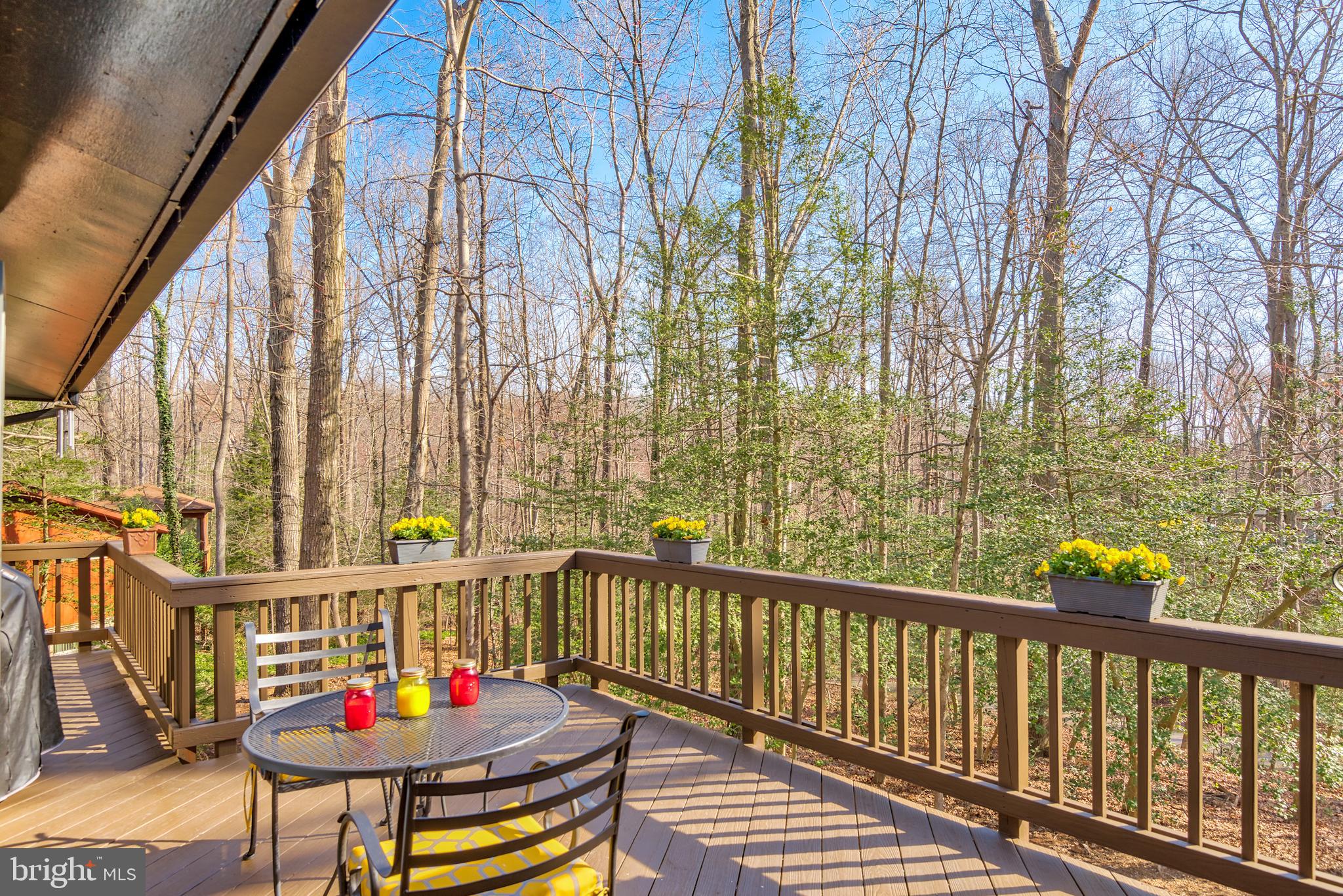 11401 Drop Forge Lane Reston, VA 20191 - Photo 32 of 38 a balcony with table and chairs