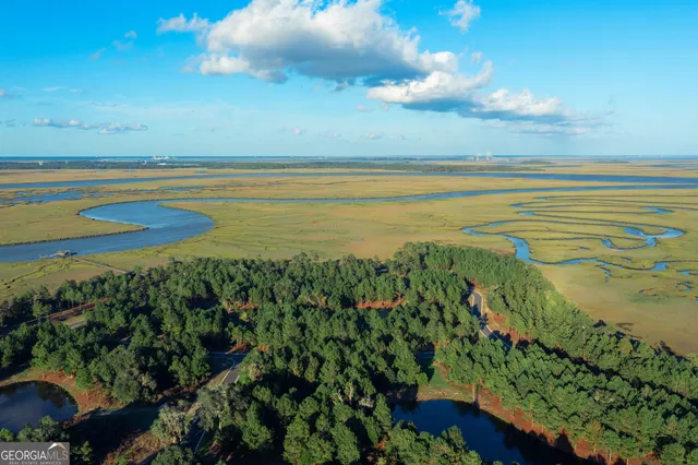 a view of an ocean and beach
