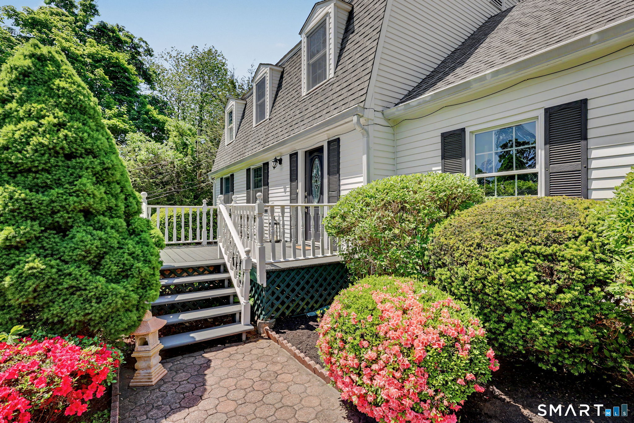 1100 Stillwater Road Stamford, CT 06902 - Photo 3 of 40 Gorgeous landscaping at Front Deck