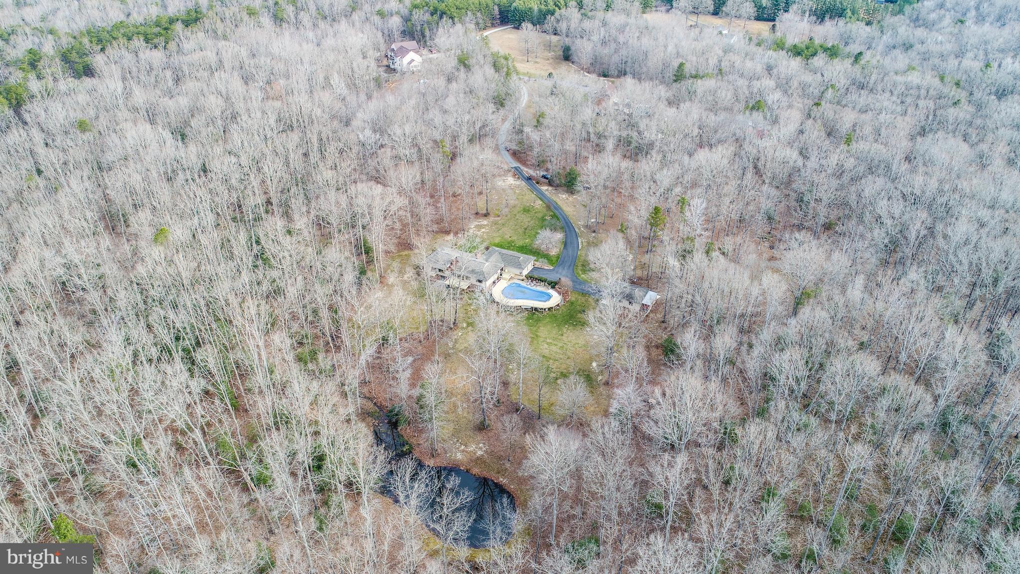 6600 Fox Ridge Road Spotsylvania, VA 22551 - Photo 30 of 30 Aerial View from Back of Property. WOW!