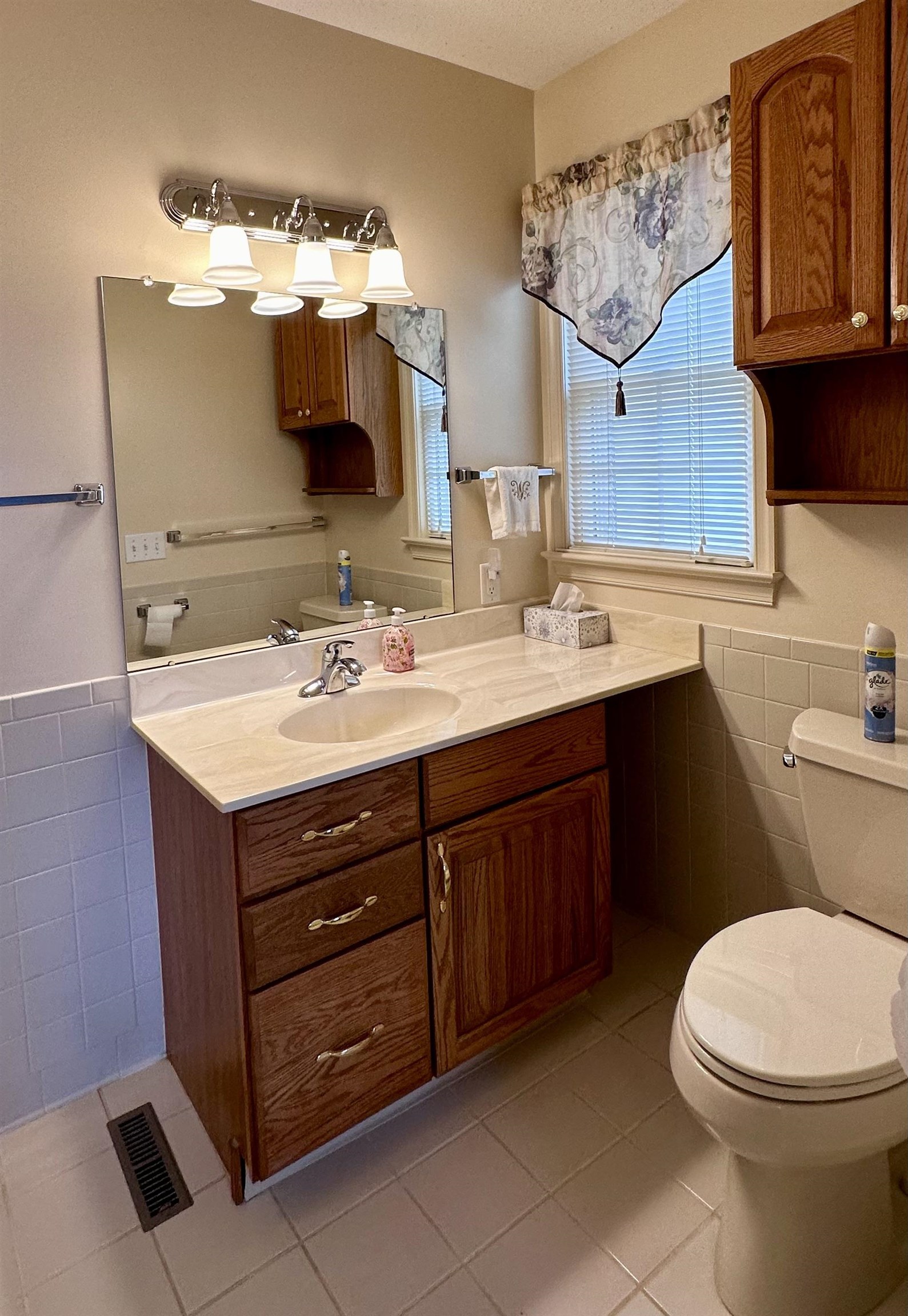 364 Summit Church Road Bridgewater, VA 22812 - Photo 17 of 32 a bathroom with a toilet sink and mirror