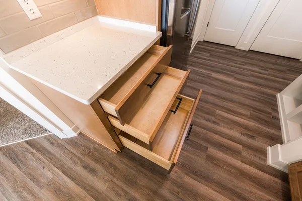 a bathroom with a sink and a tub