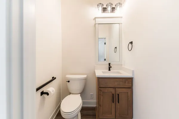 a bathroom with a bathtub and a sink