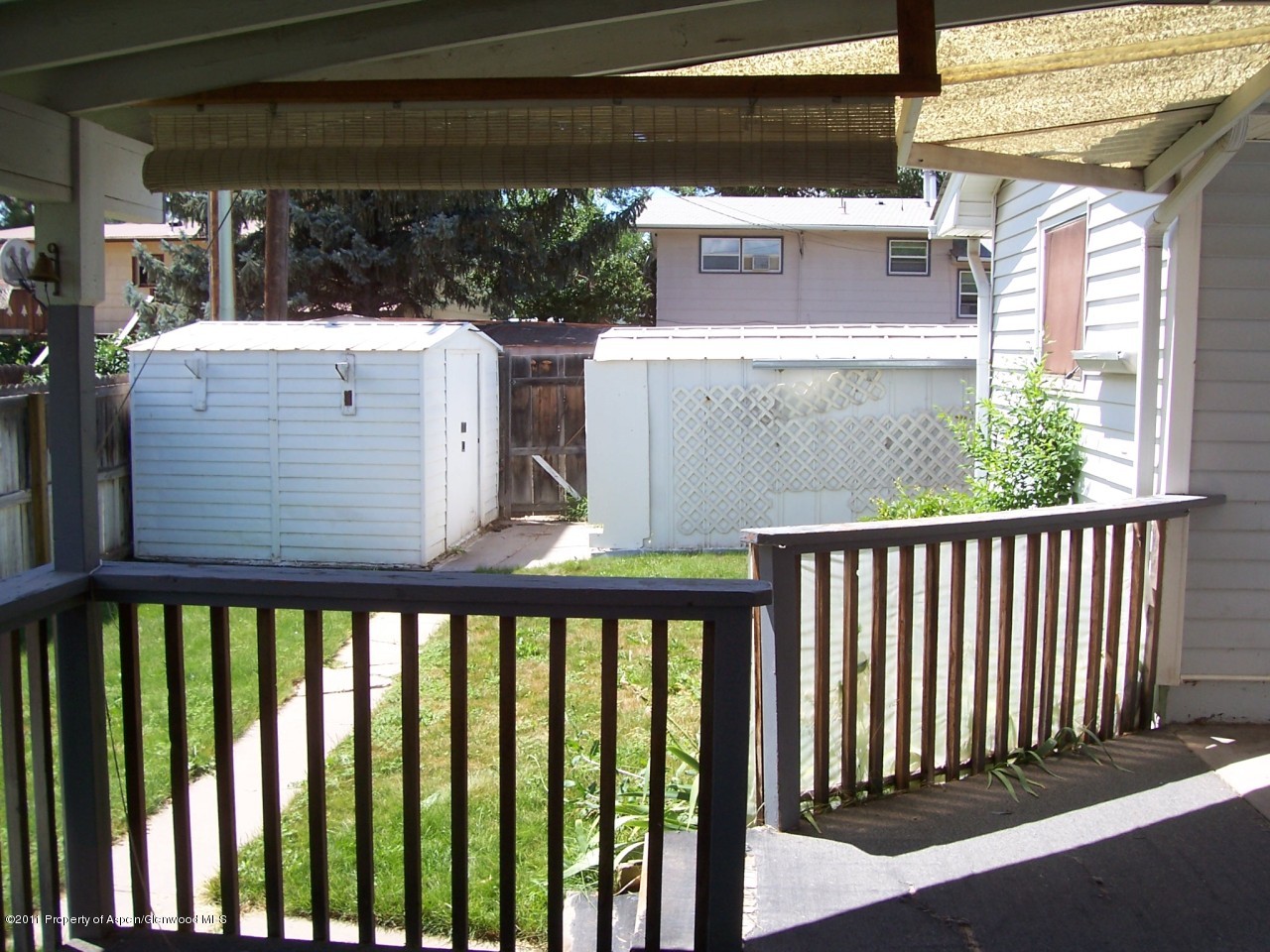 703 West 3rd Street Rifle, CO 81650 - Photo 21 of 22 a view of a balcony with a pot
