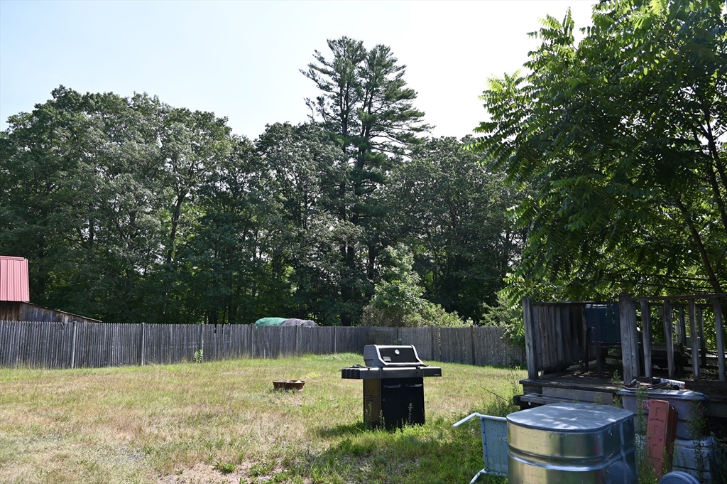 4 Spring Street Rochester, NH 03868 - Photo 9 of 29 a view of a backyard with plants and a garden