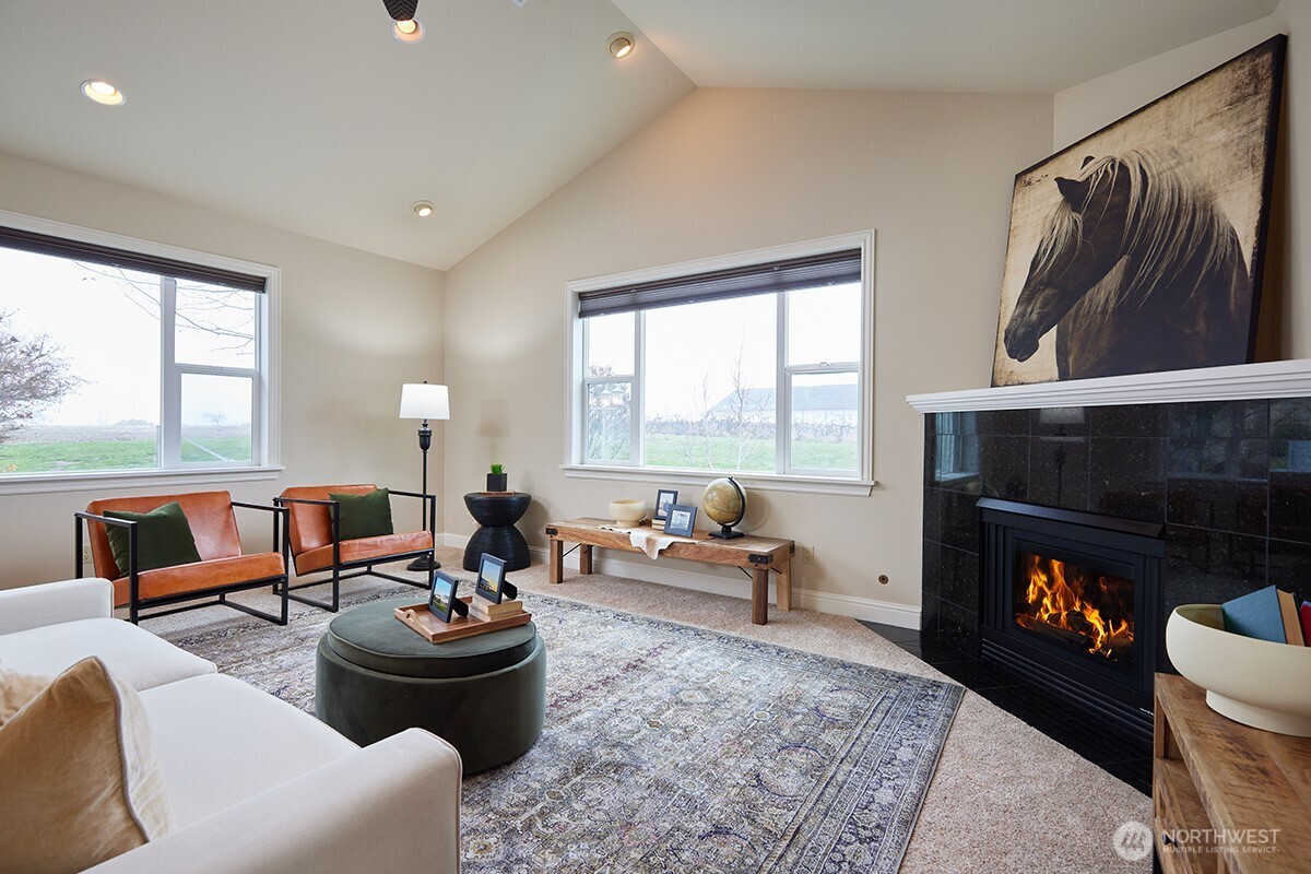 198 Narcissa Place Walla Walla, WA 99362 - Photo 16 of 40 a living room with furniture and a fireplace