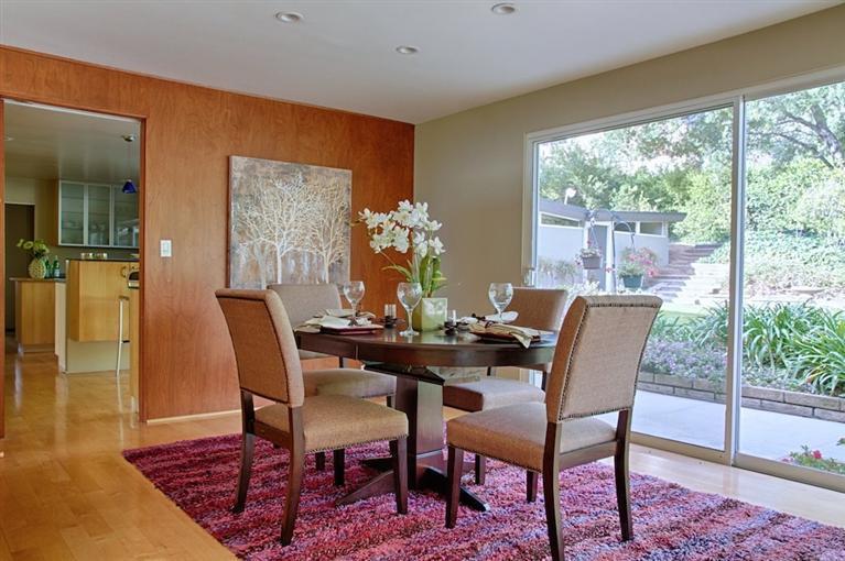2985 Meyerloa Lane Pasadena, CA 91107 - Photo 9 of 30 a view of a dining room with furniture and wooden floor