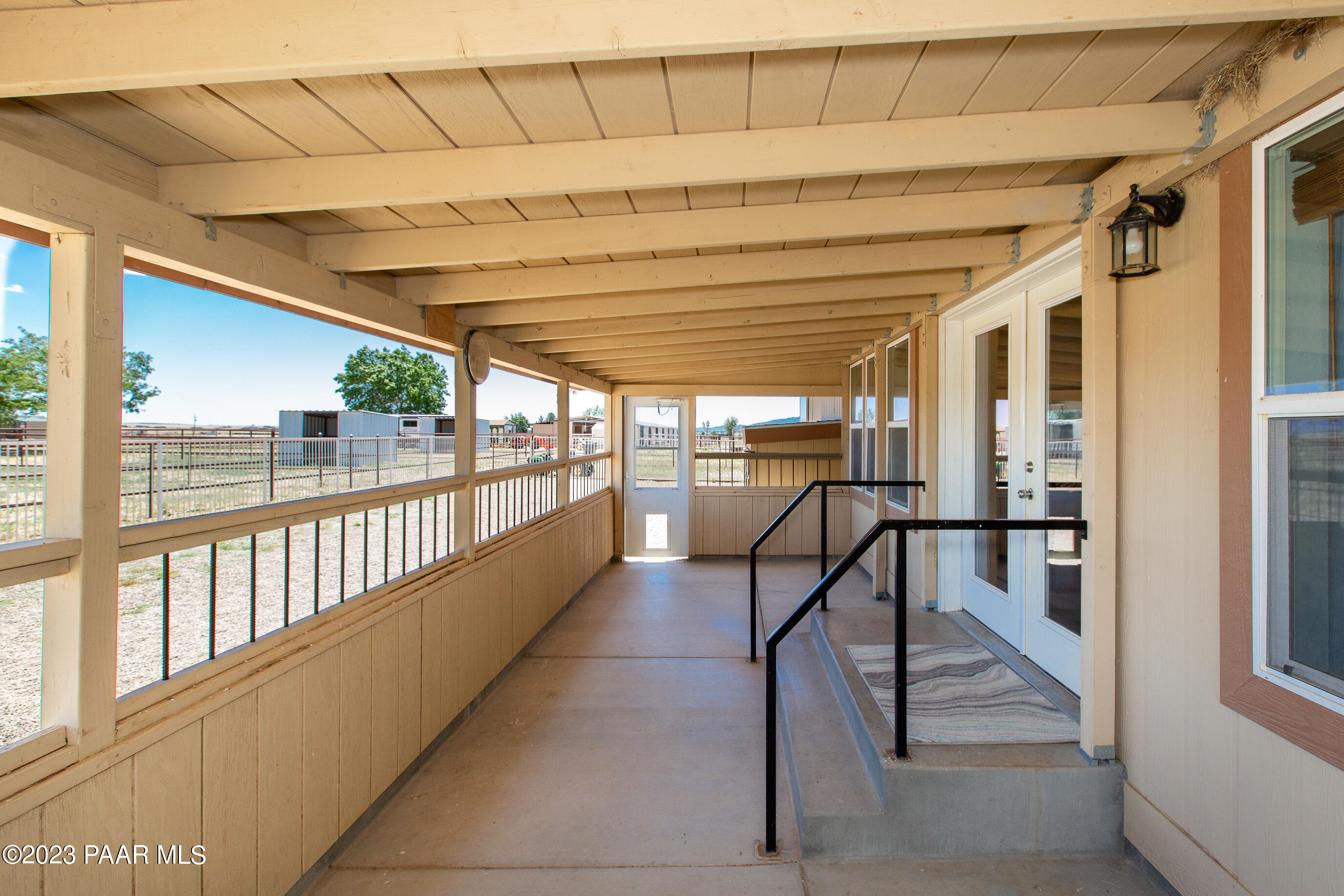 8855 East Turtle Rock Road Prescott Valley, AZ 86315 - Photo 55 of 62 a view of a porch with furniture