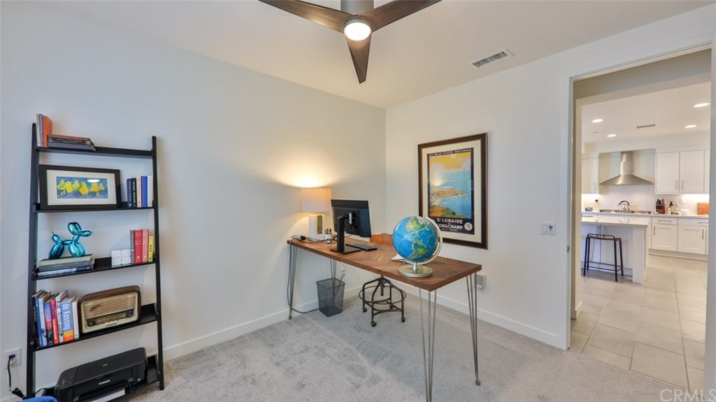2869 Doheny Way Dana Point, CA 92629 - Photo 20 of 69 3rd bedroom/study. Twin pull out and walk in closet.