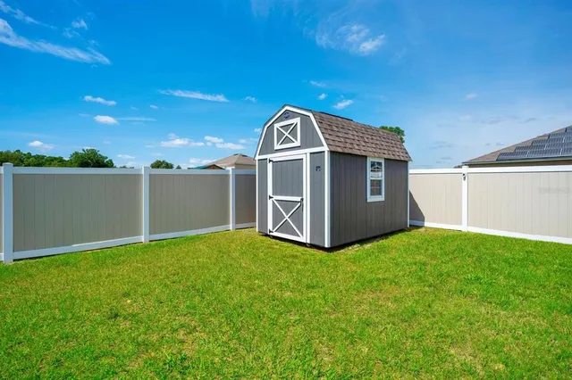 a aerial view of a house