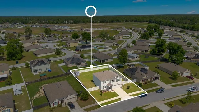 a view of a city with an ocean view