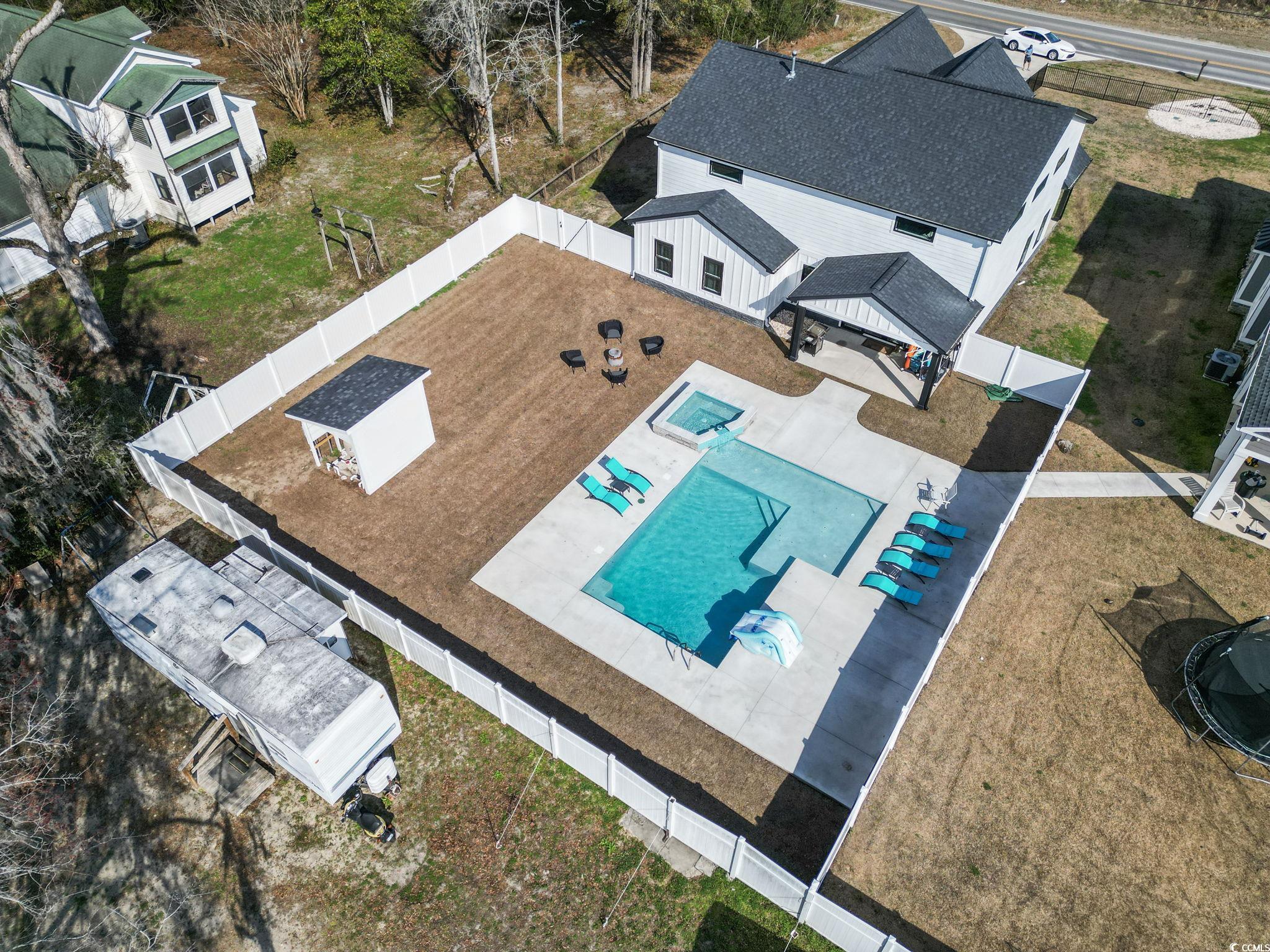 4860 Mill Pond Road Myrtle Beach, SC 29588 - Photo 8 of 40 Bird's eye view