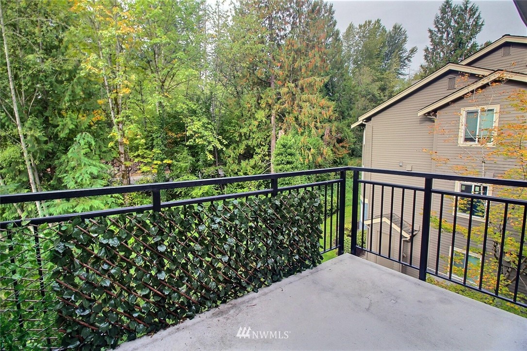 19404 Bothell Way Northeast, Unit B304 Bothell, WA 98011 - Photo 26 of 38 a view of a balcony with an outdoor space
