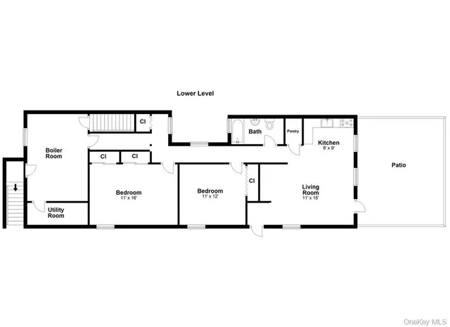 a view of water heater room