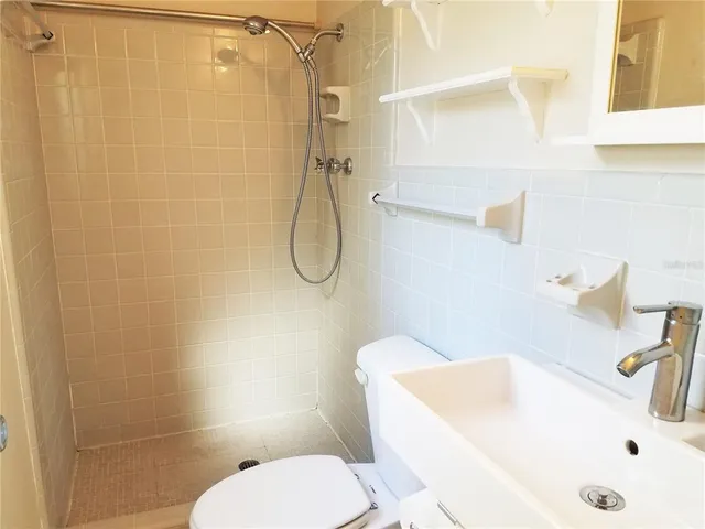 a view of a small space