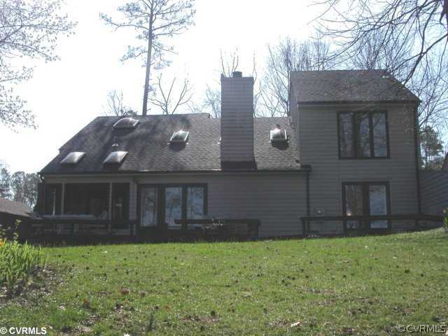 5603 Promontory Pointe Road Midlothian, VA 23112 - Photo 3 of 12 Exterior Back - Exterior back showing skylights, s