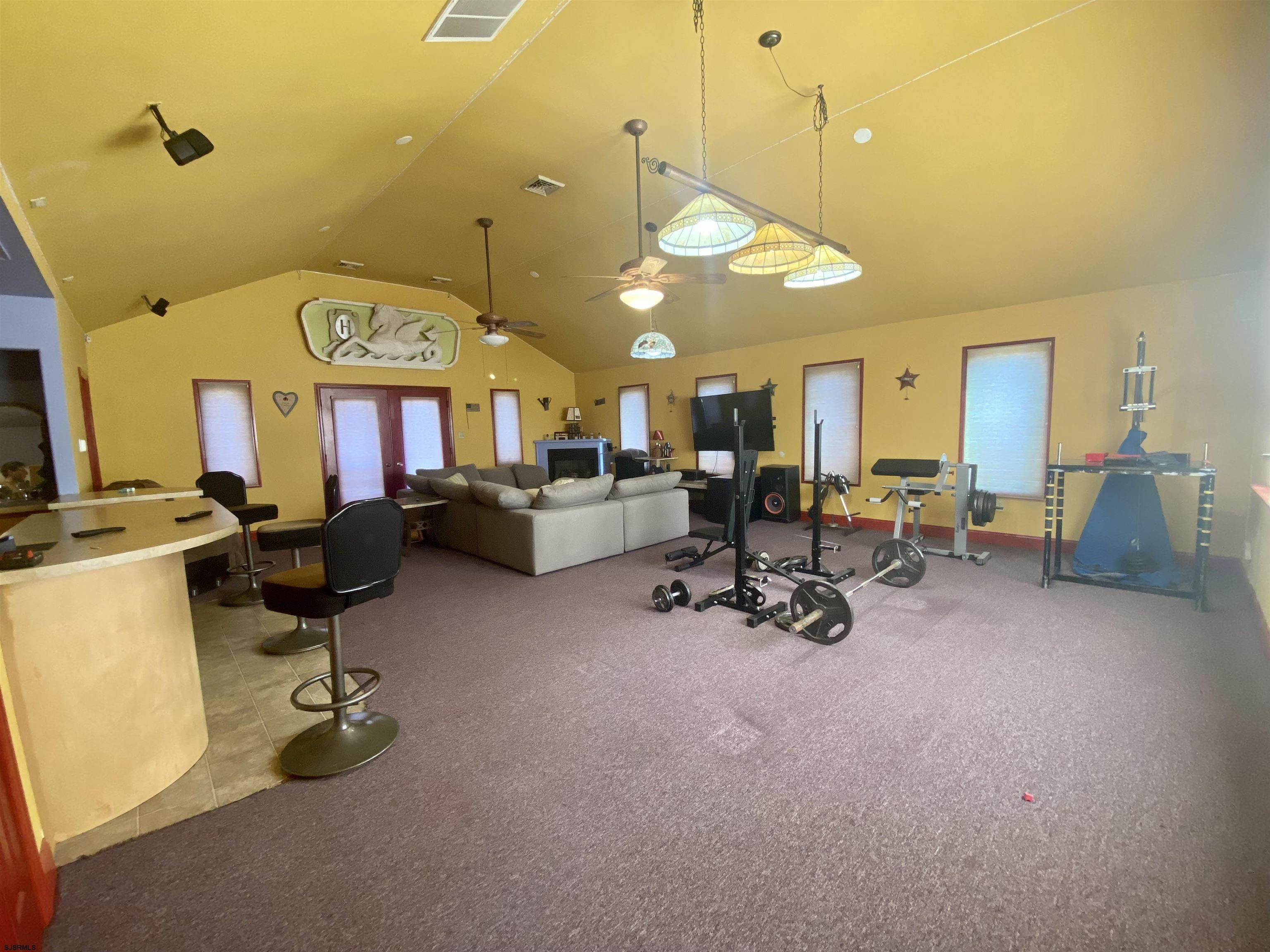 6705 Weymouth Road Mays Landing, NJ 08330 - Photo 25 of 38 a view of a room with gym equipment